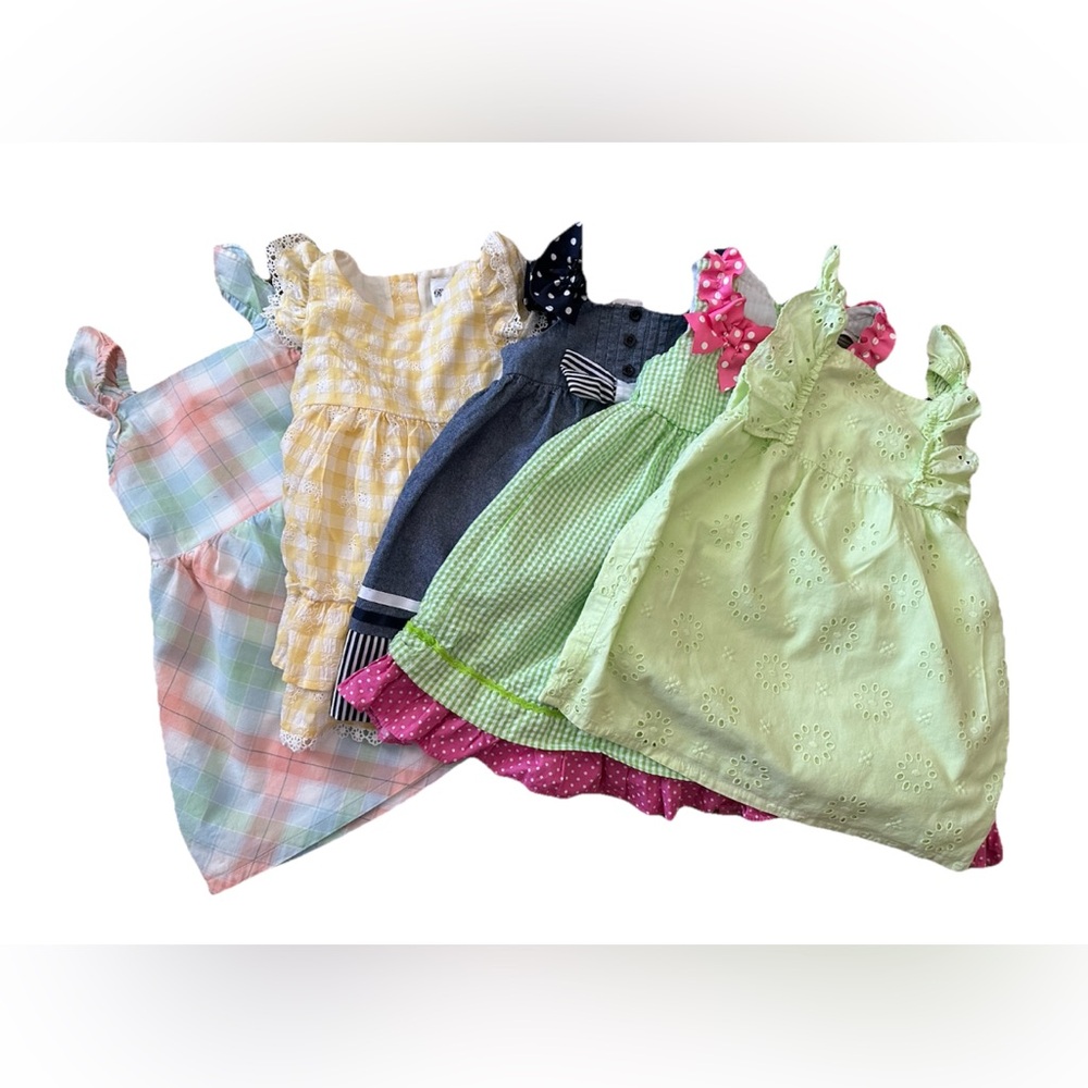 Toddler Girl (5) Bundle Dress Set